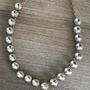 J. Crew Chunky Crystal Statement Necklace!